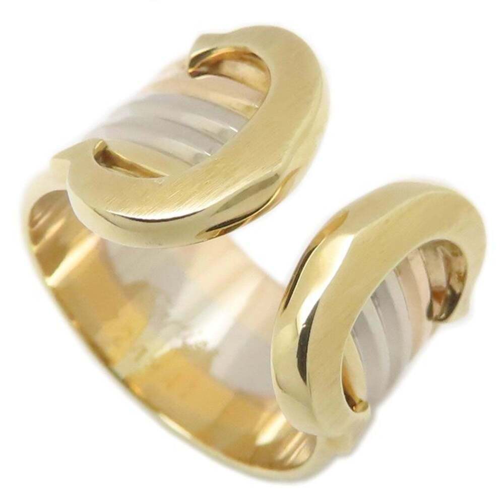 CARTIER Authentic 18k Black 2C Ring #49